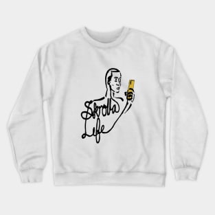 Male Skrolla T Crewneck Sweatshirt